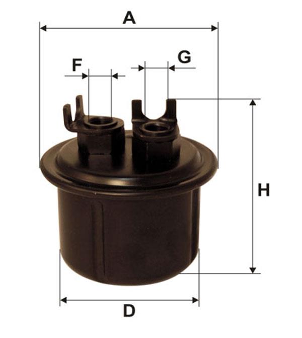 WIX WF8071 Fuel filter WF8071 WF8071 WIX Fuel filter