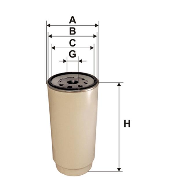 95102E WIX Fuel filter