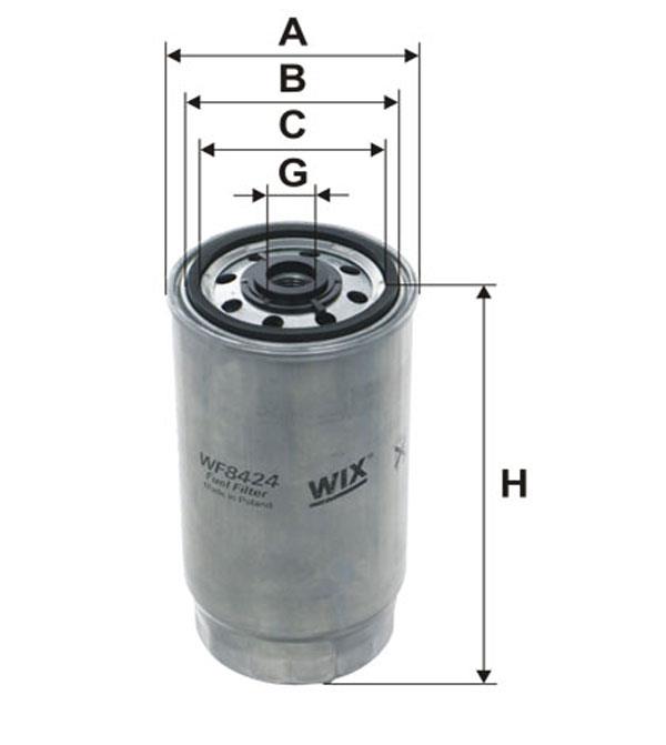 WIX WF8424 Fuel filter WF8424