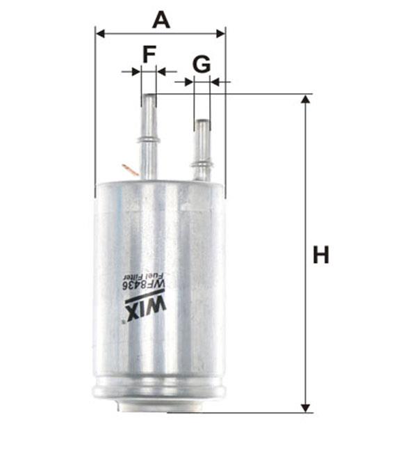 WIX WF8436 Fuel filter WF8436