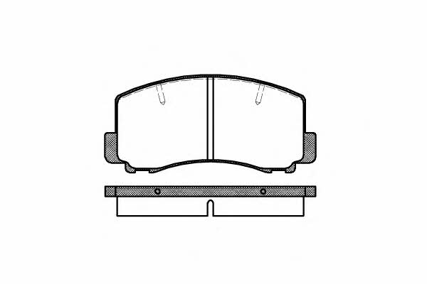 Woking P0653.00 Brake Pad Set, disc brake P065300