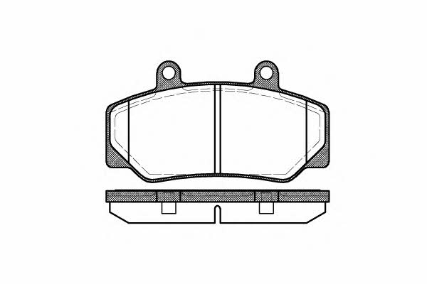 Woking P0763.20 Brake Pad Set, disc brake P076320