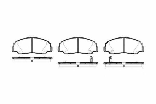 Woking P0783.32 Brake Pad Set, disc brake P078332