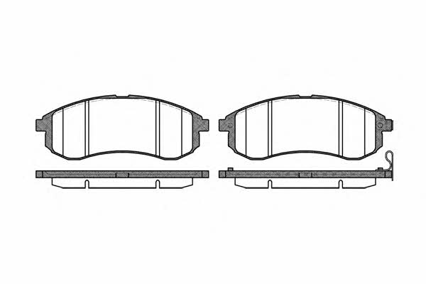 Woking P10293.01 Brake Pad Set, disc brake P1029301