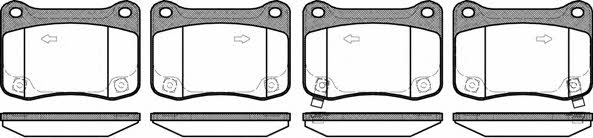 Woking P12533.02 Brake Pad Set, disc brake P1253302