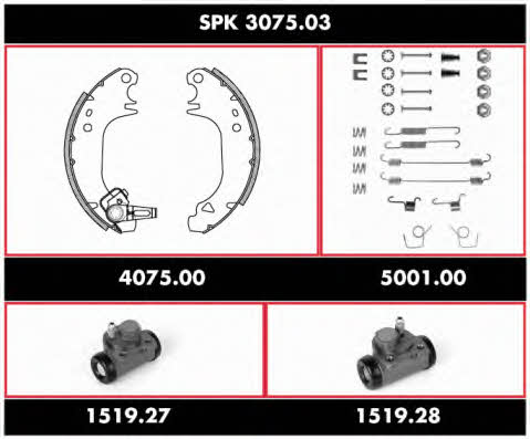  SPK 3075.03 Brake shoe set SPK307503