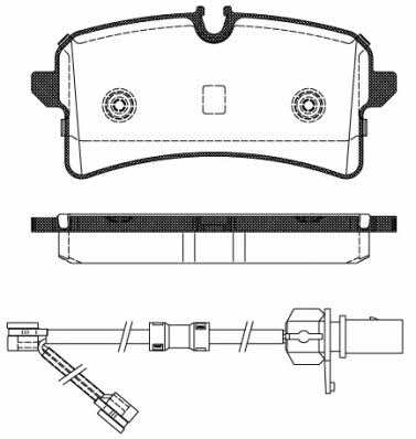 Woking P14053.02 Brake Pad Set, disc brake P1405302