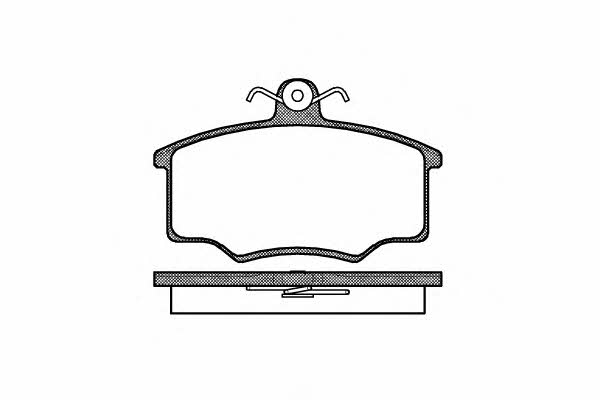 Woking P1463.20 Brake Pad Set, disc brake P146320