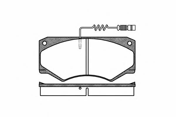 Woking P1473.14 Brake Pad Set, disc brake P147314