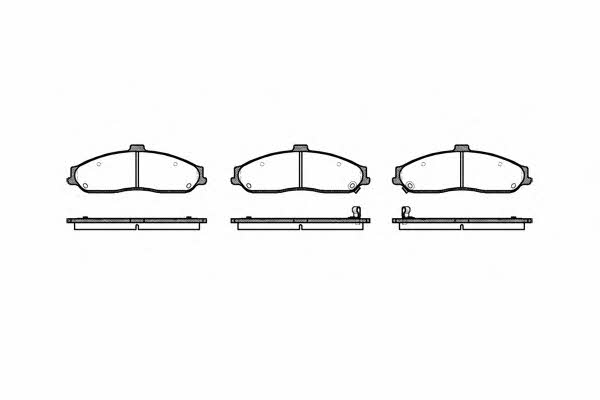 Woking P7673.02 Brake Pad Set, disc brake P767302