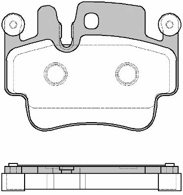 Woking P8823.10 Brake Pad Set, disc brake P882310