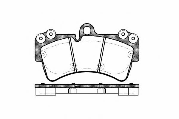 Woking P8953.00 Brake Pad Set, disc brake P895300