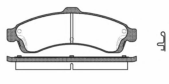 Woking P9373.02 Brake Pad Set, disc brake P937302