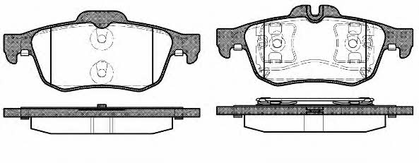 Woking P9423.60 Brake Pad Set, disc brake P942360