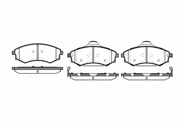 Woking P2183.06 Brake Pad Set, disc brake P218306