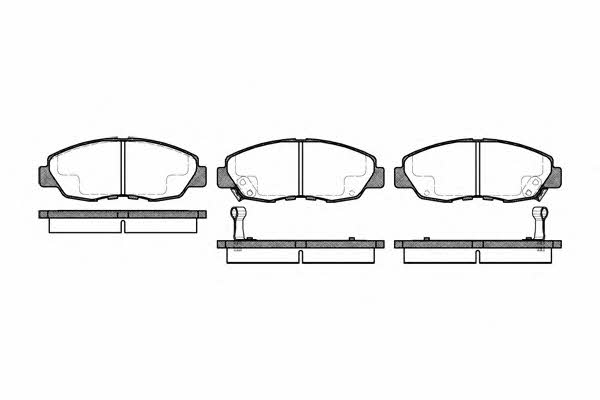 Woking P2243.02 Brake Pad Set, disc brake P224302