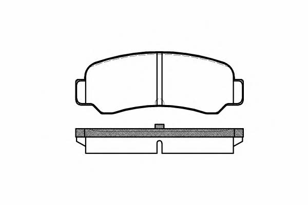 Woking P3003.00 Brake Pad Set, disc brake P300300