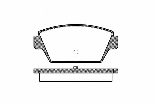 Woking P3153.00 Brake Pad Set, disc brake P315300