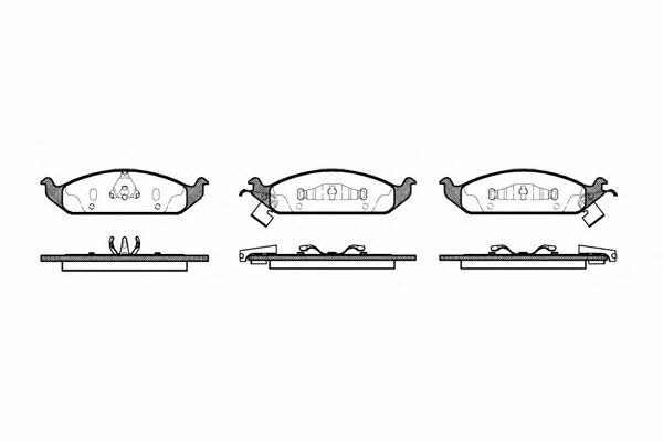 Woking P4703.02 Brake Pad Set, disc brake P470302