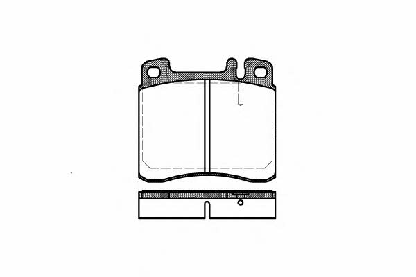 Woking P5083.00 Brake Pad Set, disc brake P508300