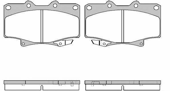 Woking P5293.04 Brake Pad Set, disc brake P529304