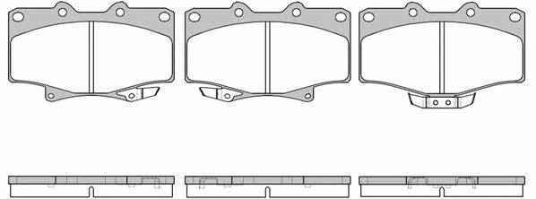 Woking P5293.14 Brake Pad Set, disc brake P529314