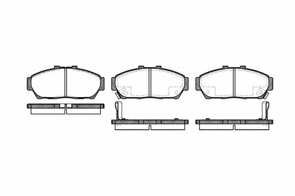 Woking P5643.02 Brake Pad Set, disc brake P564302