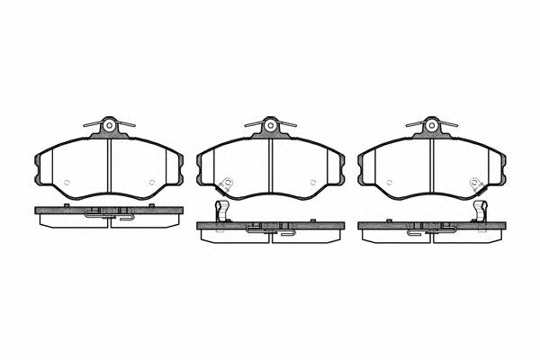 Woking P5943.02 Brake Pad Set, disc brake P594302