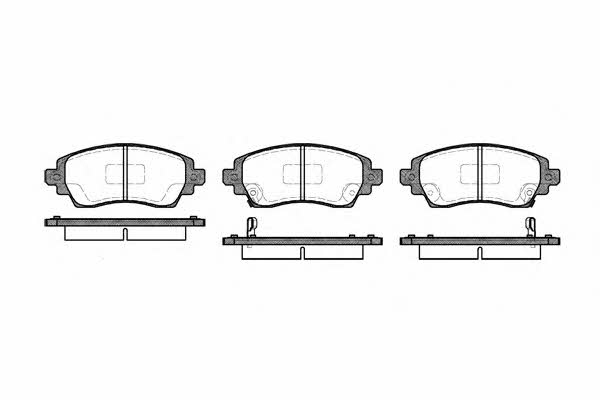 Woking P6163.02 Brake Pad Set, disc brake P616302