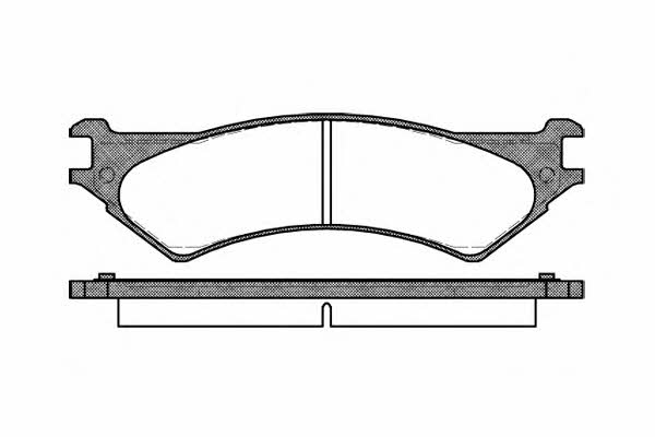 Woking P6373.00 Brake Pad Set, disc brake P637300