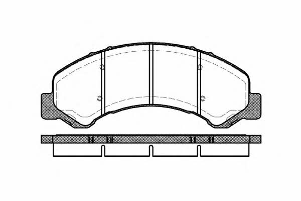 Woking P6633.00 Brake Pad Set, disc brake P663300