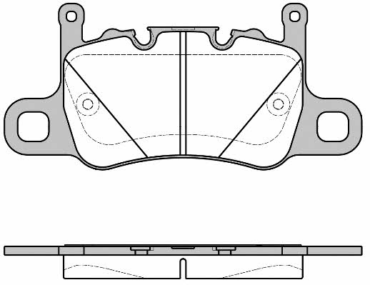 Woking P14983.00 Brake Pad Set, disc brake P1498300