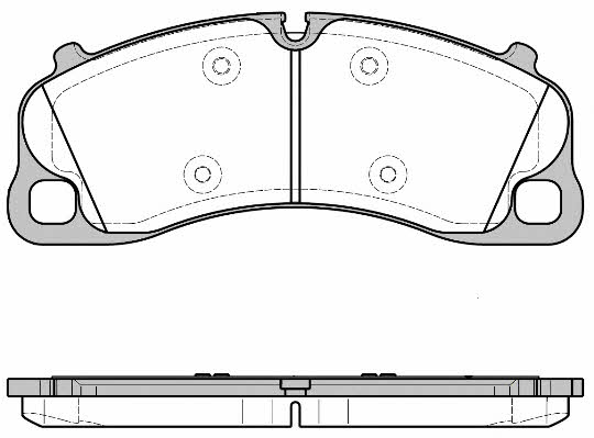 Woking P14973.00 Brake Pad Set, disc brake P1497300