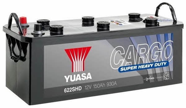 Yuasa 622SHD Battery Yuasa Cargo Super Heavy Duty 12V 150AH 930A(EN) L+ 622SHD