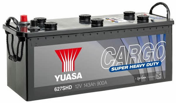 Yuasa 627SHD Battery Yuasa Cargo Super Heavy Duty 12V 143AH 900A(EN) L+ 627SHD