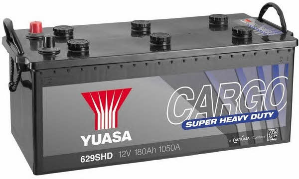 Yuasa 629SHD Battery Yuasa Cargo Super Heavy Duty 12V 180AH 1050A(EN) L+ 629SHD