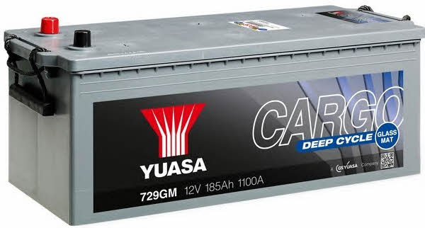 Yuasa 729GM Battery Yuasa 12V 185AH 1100A(EN) L+ 729GM