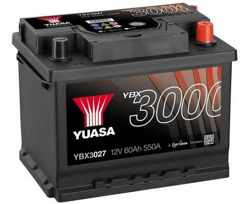 YBX3027 Yuasa Battery Yuasa YBX3000 SMF 12V 60AH 550A(EN) R+
