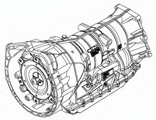 ZF 1071 022 011 Automatic transmission 1071022011