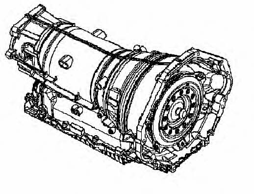 ZF 1087 026 038 Automatic transmission 1087026038