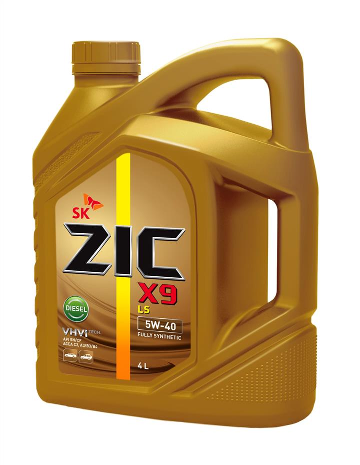 ZIC 162609 Engine oil ZIC X9 LS Diesel 5W-40, 4L 162609