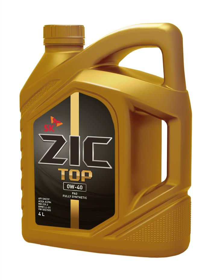 ZIC 162611 Engine oil ZIC Top 0W-40, 4L 162611