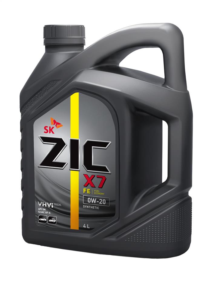 ZIC 162617 Engine oil ZIC X7 FE 0W-20, 4L 162617