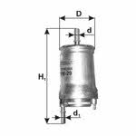 Automotive fuel filter Audi A2: FPW29 PZL Sedziszow Fuel filter
