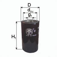 PZL Sedziszow PP55 Oil Filter PP55 PP55 PZL Sedziszow Oil Filter