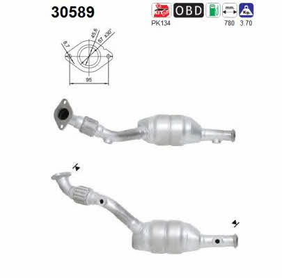 As 30589 Catalytic Converter 30589