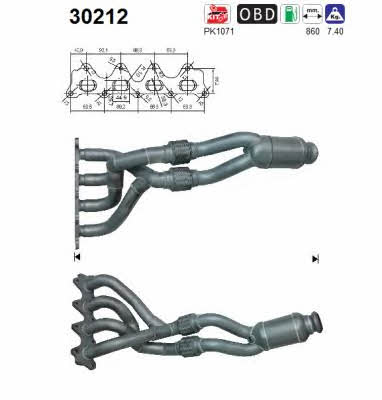 As 30212 Catalytic Converter 30212