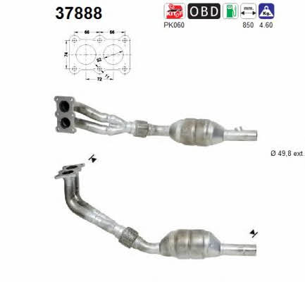 As 37888 Catalytic Converter 37888