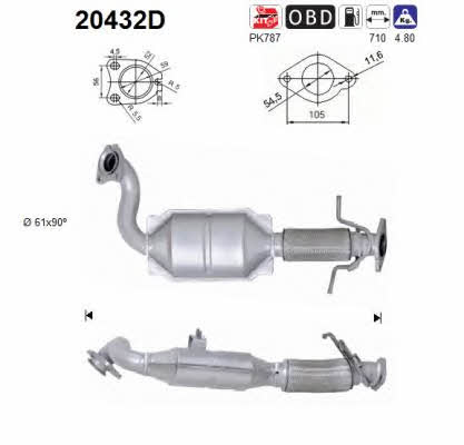 20432D As Catalytic Converter
