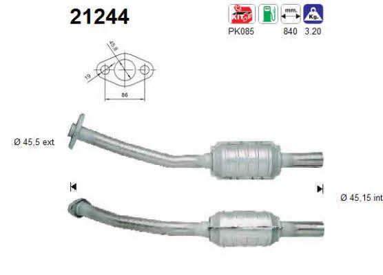 21244 As Catalytic Converter